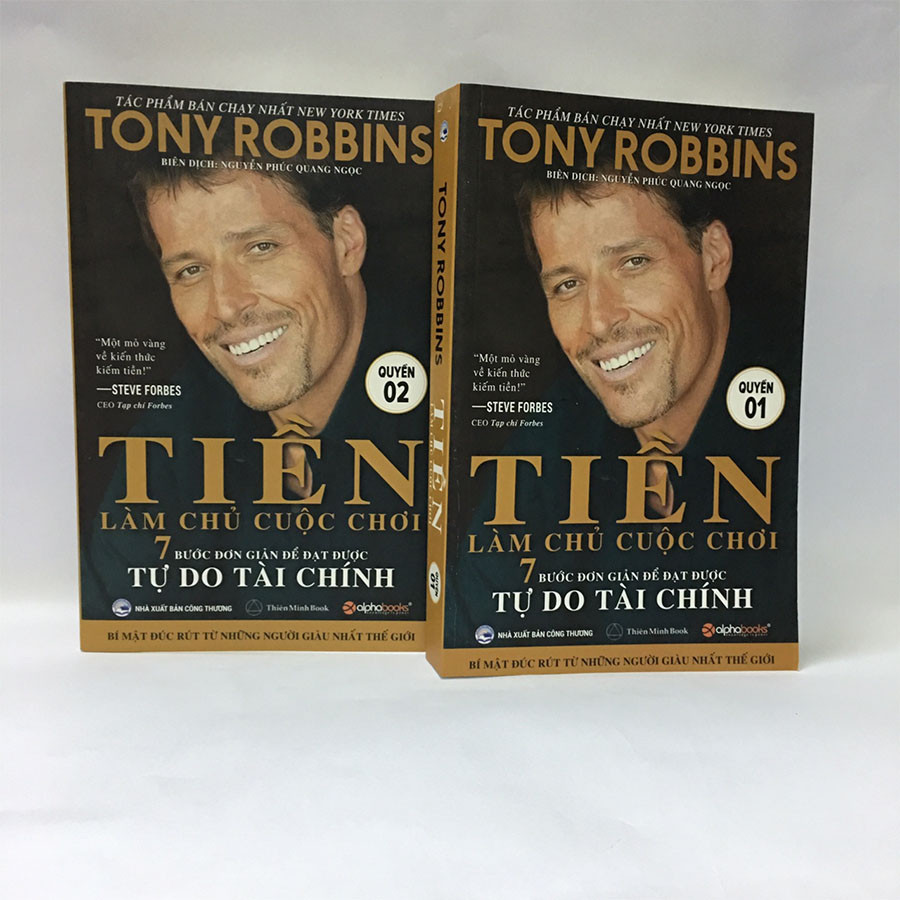 Read more about the article {Sách ebook} Combo Tiền làm chủ cuộc chơi – 7 bước đơn giản để đạt được tự do tài chính (trọn bộ 2 tập) Tony Robbins